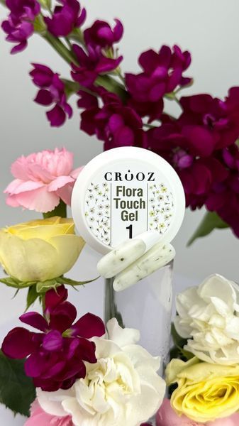 Гель для наращивания CROOZ BUILDER FLORA TOUCH GEL #1, 15 мл CR-FTOUCH-01 фото