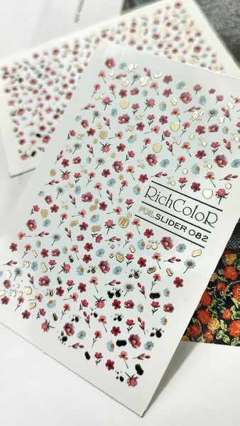 Фольгированный слайдер RICHCOLOR FOIL SLIDER #82 RC-SLF-82 фото