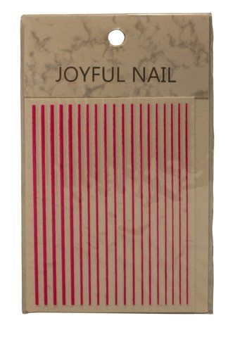 Смужки (стрічка) для нігтьового дизайну JOYFUL Nail, Фуксія Gf-NAILJF-05 фото