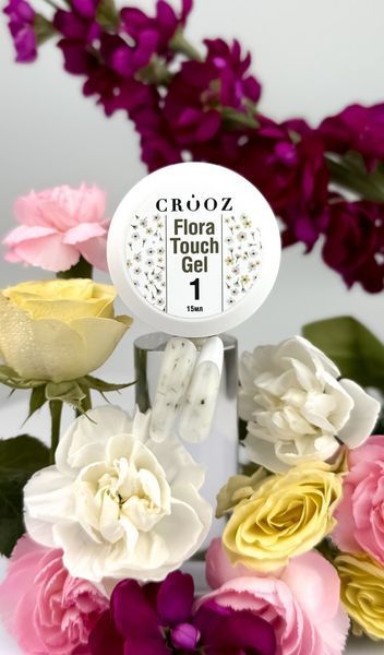 Гель для наращивания CROOZ BUILDER FLORA TOUCH GEL #1, 15 мл CR-FTOUCH-01 фото