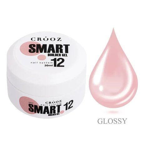 Гель для нарощування та зміцнення нігтів Crooz Smart Builder Gel #12, 30 мл CR-SBG-30-12 фото