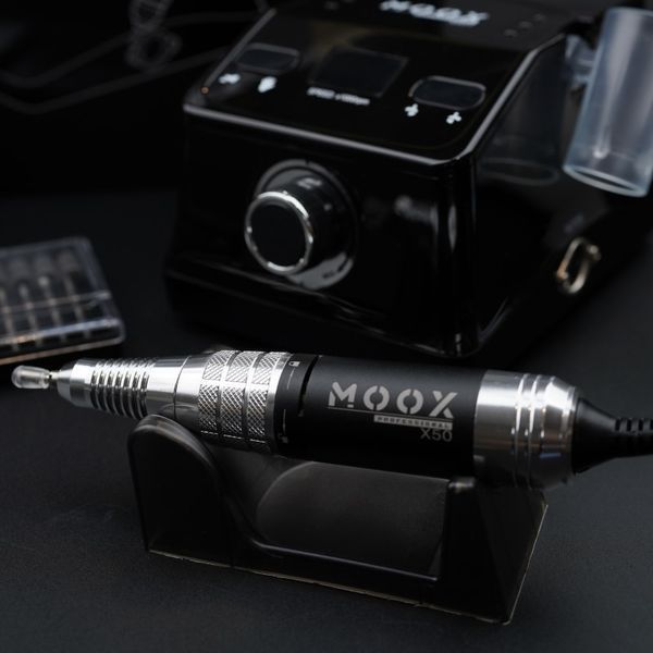 Фрезер для маникюра и педикюра MOOX X401, 50000 об/мин, 70W, Black Moox-401-BLK фото
