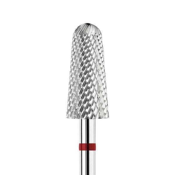 Фреза карбід-вольфрамова KWARK KT25604F0S, конус кулястий, червона (робоча частина 12.7 мм, діаметр 6 мм) KT25604F0S фото