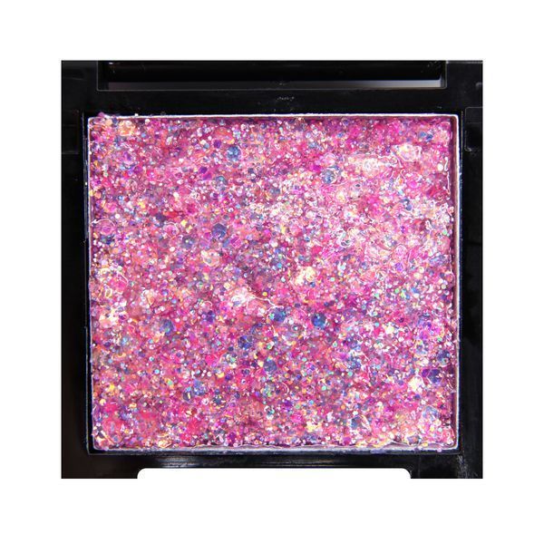 Гель-фарба з глітером Global Fashion Solid Sequins color gel 03, 5 г 15631 фото
