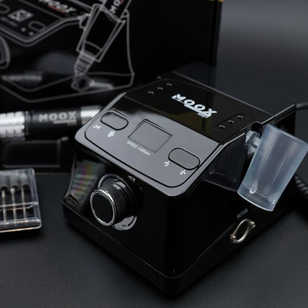 Фрезер для маникюра и педикюра MOOX X401, 50000 об/мин, 70W, Black Moox-401-BLK фото