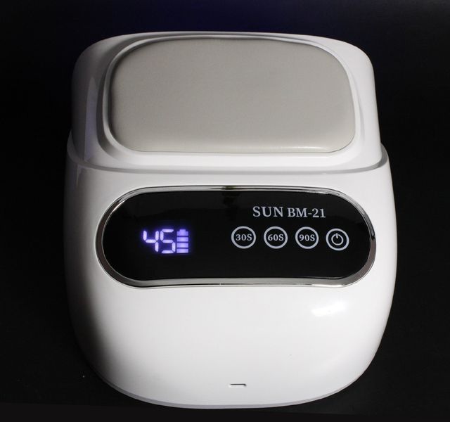 Аккумуляторная UV/LED-лампа для маникюра SUN BM21, 96 Вт, Белая BM21-W фото