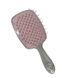 Расческа HollowComb SUPERBRUSH PLUS, Прозрачный - Пудровый HC-CLR-P фото 1