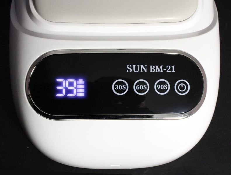 Аккумуляторная UV/LED-лампа для маникюра SUN BM21, 96 Вт, Белая BM21-W фото