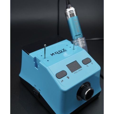 Фрезер для манікюру і педикюру MOOX X401 50 000 об/хв? 70W, Light blue Moox-401-LB фото