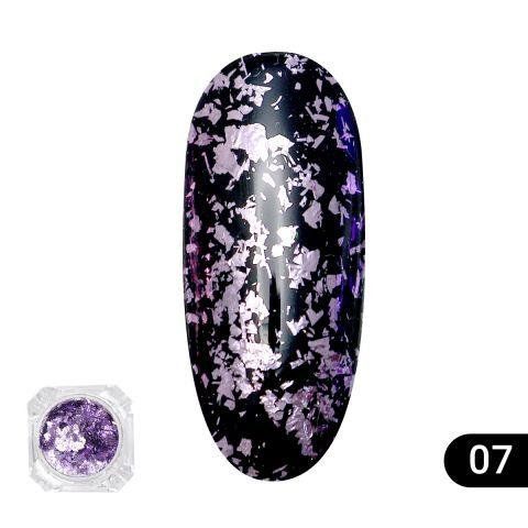 Втирка для ногтей Global Fashion Color Foil 07 K175 GFCFl-07 K175 фото