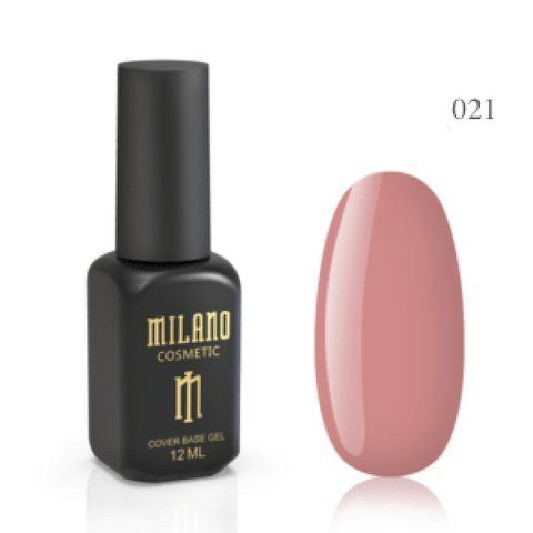 Цветная каучуковая база MILANO Cover Base #21, 12 мл C-000000997 фото