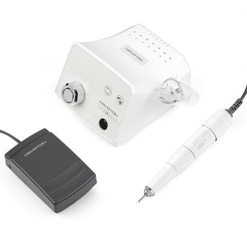 Фрезер для маникюра и педикюра KRYPTON II XPS-350 White, 70 Вт, 35 000 об/мин KRYPTII-XPS350-W фото