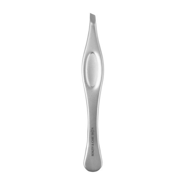 Пінцет для брів STALEKS BEAUTY & CARE 20 TYPE 4 (вузькі скошені кромки) TBC-20/4 фото