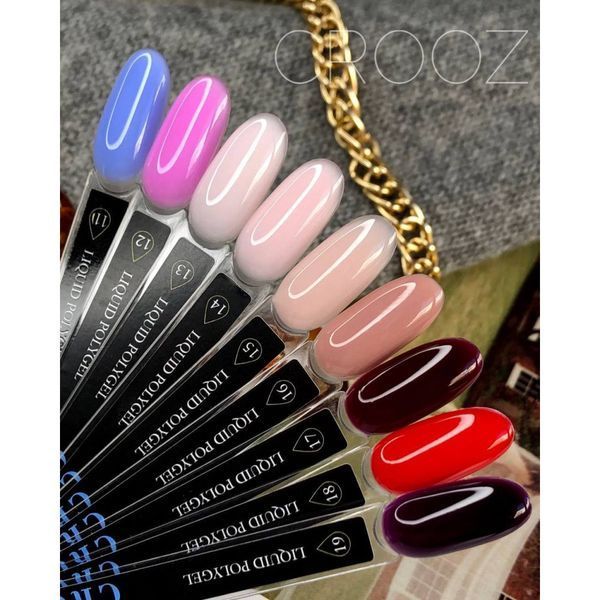 Жидкий полигель CROOZ LIQUID POLYGEL #1, банка узкая, 30 мл CR-LQP-BTL-01 фото