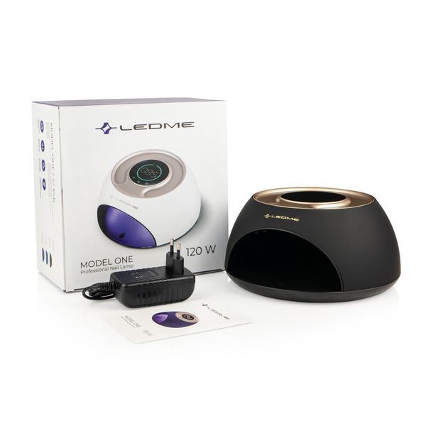 UV/LED-лампа для маникюра LEDME ONE, 120 Вт, Черная LEDME-1B фото
