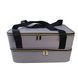 Сумка для косметолога, визажиста 24246 (2 отделения, 40 х 29 х 21 см), Сиреневая Bag-246-SI фото 2