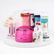 Набір для депіляції воском, FUL SOFT SKIN, 11 предметів, рожевий