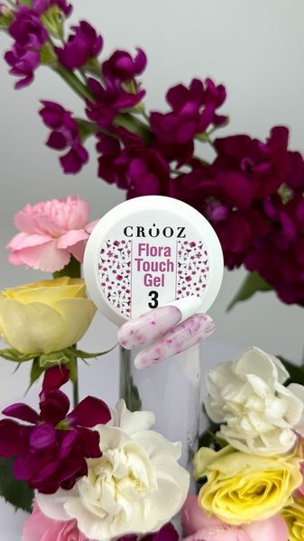 Гель для нарощування CROOZ BUILDER FLORA TOUCH GEL #3, 15 мл CR-FTOUCH-03 фото