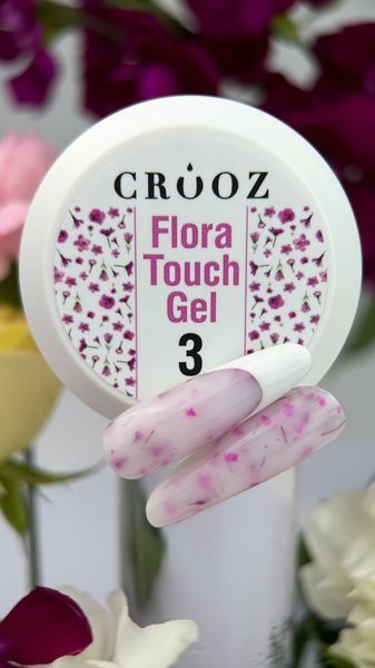 Гель для нарощування CROOZ BUILDER FLORA TOUCH GEL #3, 15 мл CR-FTOUCH-03 фото