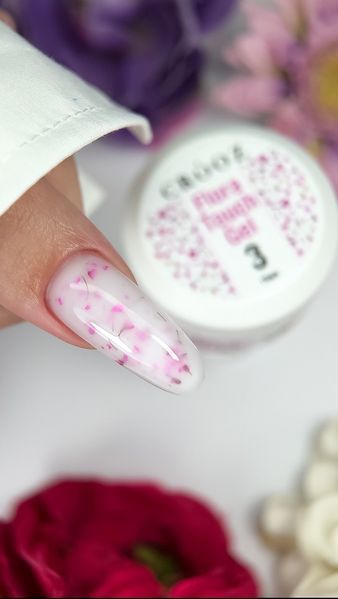 Гель для нарощування CROOZ BUILDER FLORA TOUCH GEL #3, 15 мл CR-FTOUCH-03 фото