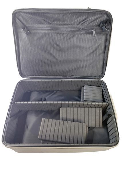 Сумка для косметолога, визажиста 24246 (2 отделения, 40 х 29 х 21 см), Бежевая Bag-246-BG фото