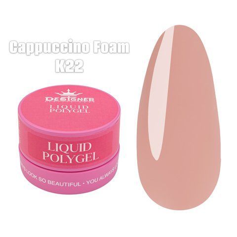 Рідкий полігель Designer Professional Liquid Polygel K22, в банці 30 мл DP-PL30-K22 фото