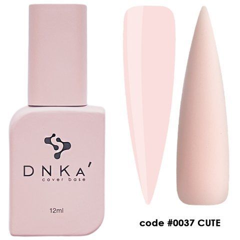 Универсальная камуфлирующая база DNKa&rsquo; Cover Base #037, Cute, 12 мл DN-037 фото