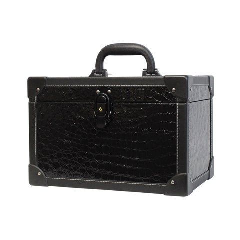 Кейс для майстра візажу 28031, 29 х 19 х 19 см, Чорний (крокодил) CASE-28031-BCR фото