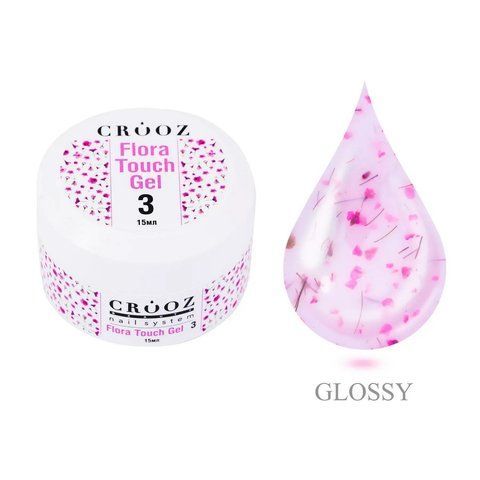 Гель для наращивания CROOZ BUILDER FLORA TOUCH GEL #3, 15 мл CR-FTOUCH-03 фото