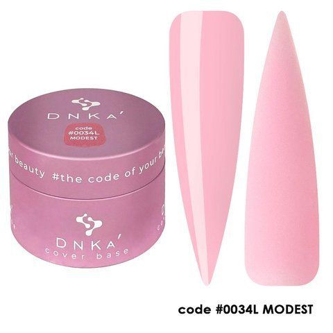 Универсальная камуфлирующая база DNKa&rsquo; Cover Base #034L, Modest, 30 мл DN-034L-30 фото
