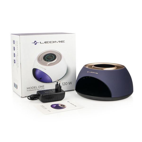 UV/LED-лампа для манікюру LEDME ONE, 120 Вт, Фіолетовий LEDME-1V фото