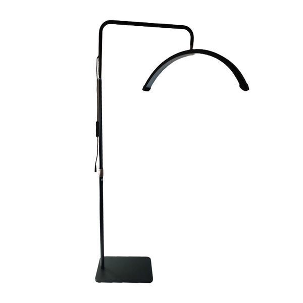 Безтенова LED-лампа Smart MOON Light HD-M6X (50 Вт) з можливістю живлення від повербанка, Чорна HD-M6X-DC-B фото