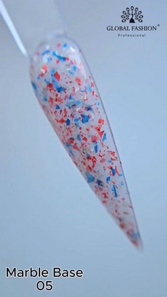 Базовое покрытие Global Fashion Marble rubber base&nbsp;05, 8 мл 16304 фото
