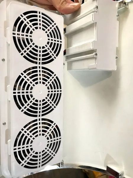 Вытяжка маникюрная ( пылесос ) для стола на две руки Simei 858-5 SIM-858-5 фото