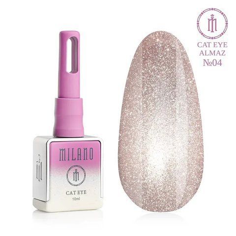 Гель-лак MILANO PREMIUM CAT EYE ALMAZ 04, 10 мл C-000011442 фото