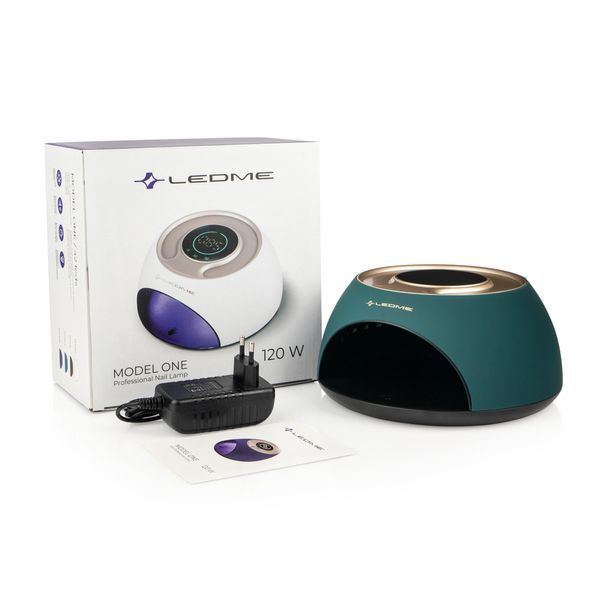 UV/LED-лампа для маникюра LEDME ONE, 120 Вт, Зеленый LEDME-1G фото