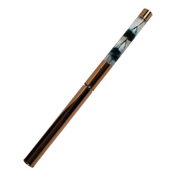 Кисть для гелю Starlet Professional Nail Art Brushes овальна з ковпачком #6 STB-NAB-06 фото