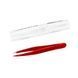 Пінцет для брів STALEKS PRO EXPERT 11 TYPE 5 RED TE-11/5 TE-11/5r фото 3