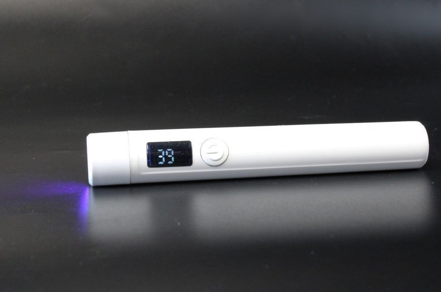 UV/LED-фонарик для сушки ногтей Screen Display Led, 3 Вт c комплектом подушек для стемпинга SDL-3W-2 фото