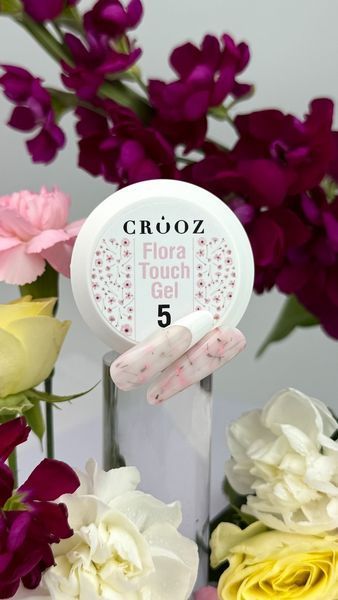 Гель для нарощування CROOZ BUILDER FLORA TOUCH GEL #5, 15 мл CR-FTOUCH-05 фото