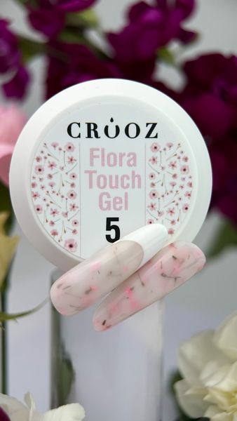 Гель для нарощування CROOZ BUILDER FLORA TOUCH GEL #5, 15 мл CR-FTOUCH-05 фото