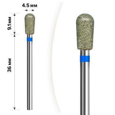 М-006 Алмазная насадка Грушевидная Blue 4,5*9,1 М-006 Алм Гру Blu 4,5*9,1 фото