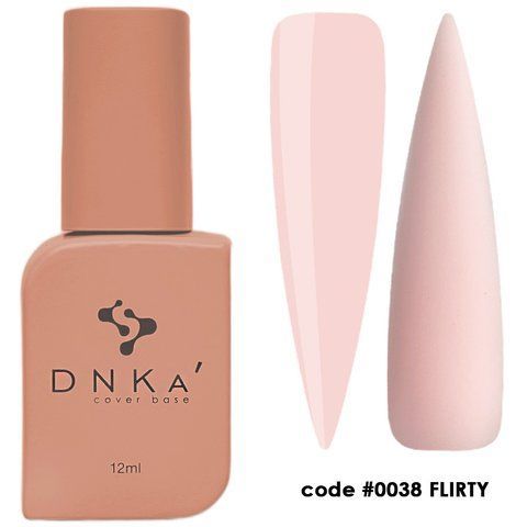 Универсальная камуфлирующая база DNKa&rsquo; Cover Base #038, Flirty, 12 мл DN-038 фото