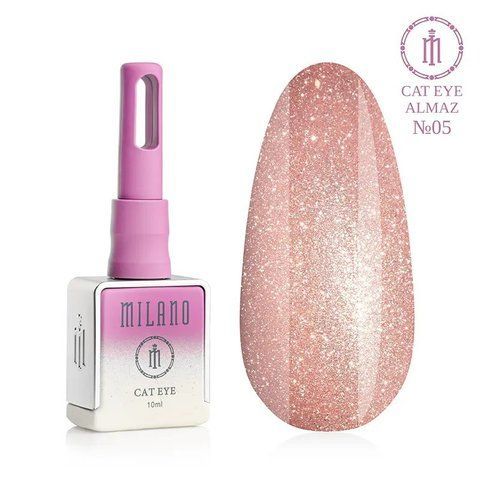 Гель-лак MILANO PREMIUM CAT EYE ALMAZ 05, 10 мл C-000011443 фото