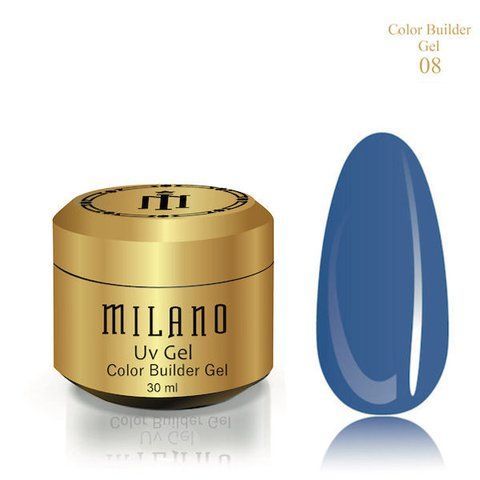 Гель для нарощування Milano Color Builder Gel 08, 30 мл С-000009512 фото