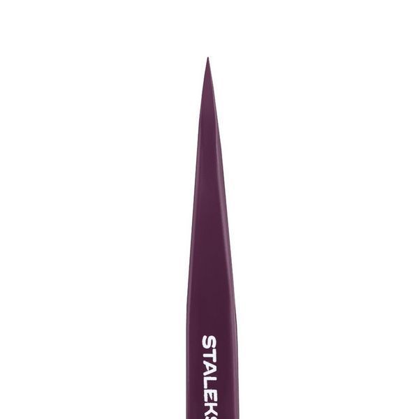 Пінцет для брів STALEKS PRO EXPERT 11 TYPE 5 RED TE-11/5 TE-11/5v фото