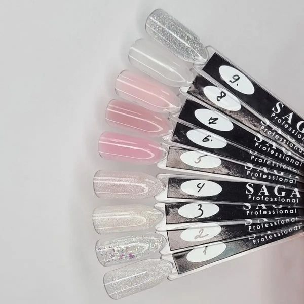 Полигель для наращивания ногтей SAGA PROFESSIONAL POLY GEL EXCLUSIVE #9, 30 мл SG-POLY-EX-09 фото