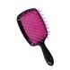Гребінець HollowComb SUPERBRUSH PLUS, Чорний - Рожевий HC-BLK-Pink фото 1