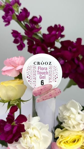 Гель для наращивания CROOZ BUILDER FLORA TOUCH GEL #6, 15 мл CR-FTOUCH-06 фото
