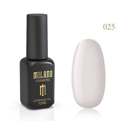 Цветная каучуковая база MILANO Cover Base #25, 12 мл C-000001001 фото